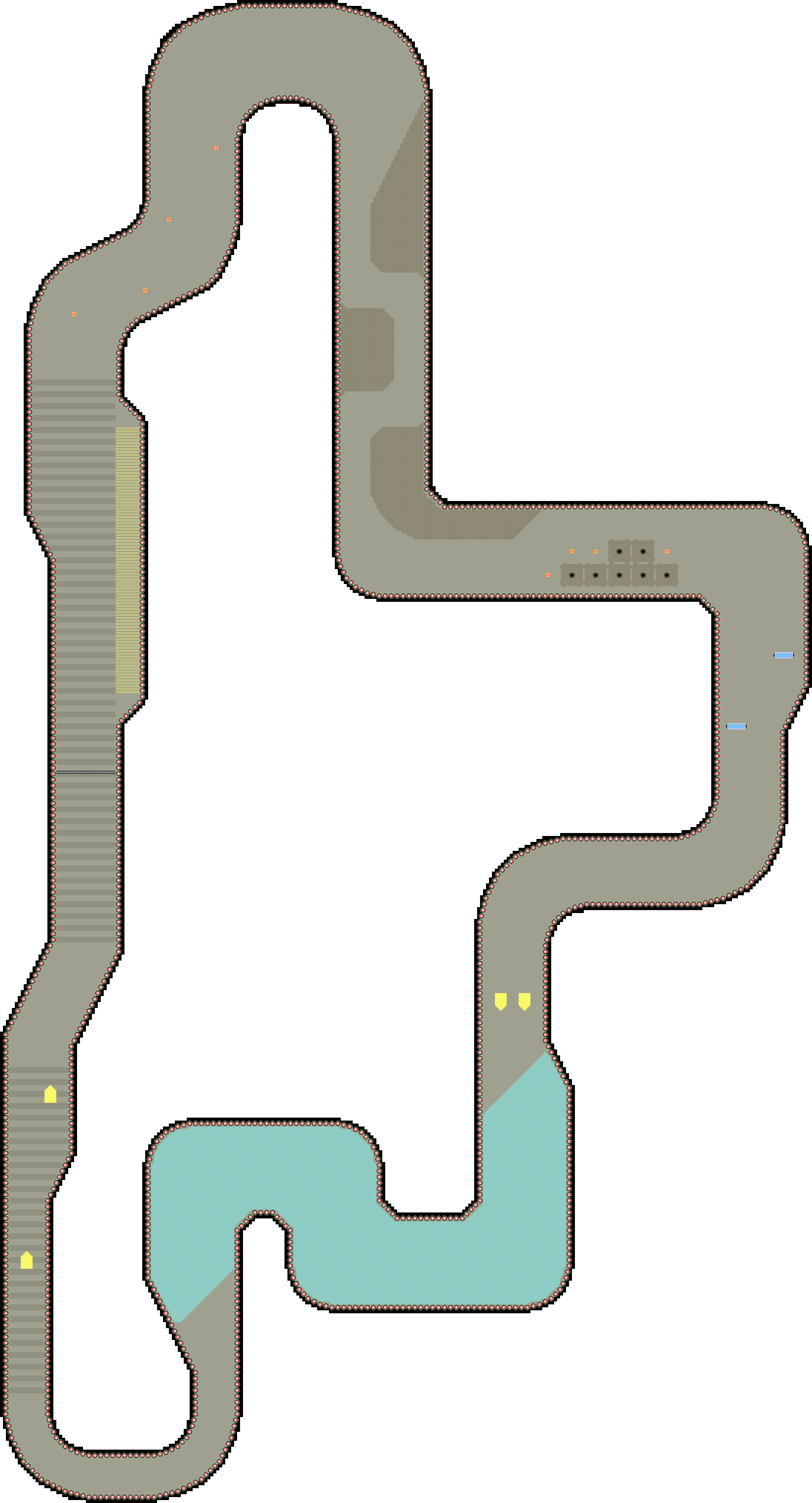 A 1 To 1 Recreation Of Mv's Championship Circuit For - Number (2192x4056), Png Download