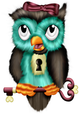 Owl Drawingsbaby - Drawing (324x450), Png Download