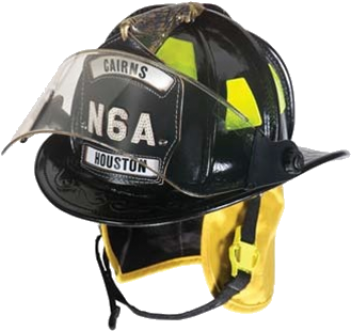 Cairns N6a Houston Helmet - Leather Fire Helmets (350x350), Png Download