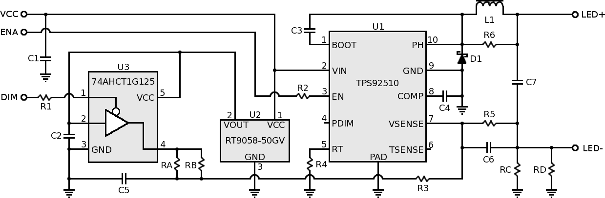 Led Backlight Strip Kit How Adjustable Brightness (1239x407), Png Download