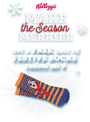 Make The Season Merrier Get A Free Pair Of Festive - Kellogg's Corn Pops Cereal 17oz (320x441), Png Download