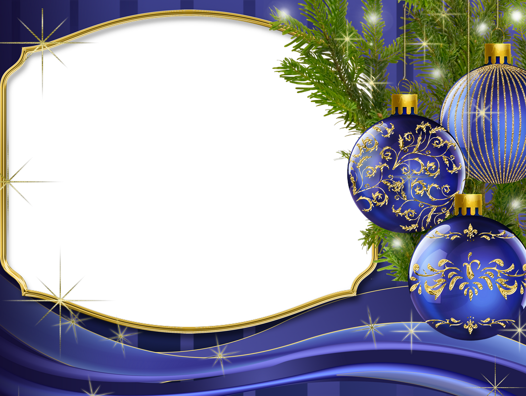 Marcos Para Fotos De Navidad - Marco Para Foto Navidad Png (1063x800), Png Download