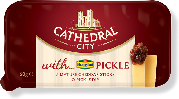 With Pickle - Cathedral City Snack Pack (750x808), Png Download