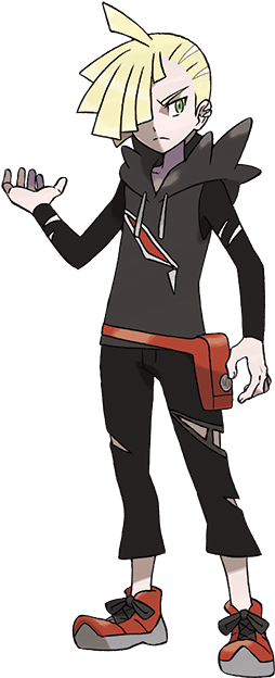Pokemon Sun Moon Gladion Rgb 72dpi - Gladio Pokemon Soleil Et Lune (367x684), Png Download