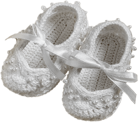 Crochet Ribbon And Pearls - Crochet (500x500), Png Download