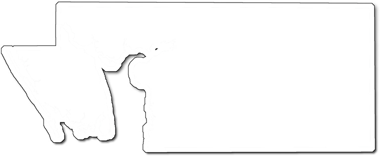 A Map Of Charlotte With An Outer Shadow Around The - Illustration (768x316), Png Download