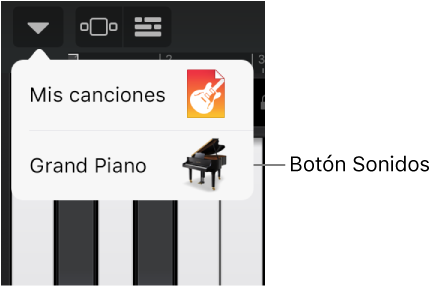 Menú De Navegación - Garageband (436x286), Png Download