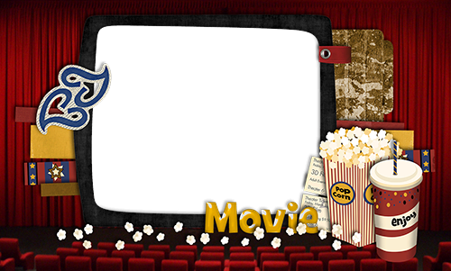 Watch Movie With A Friend - Picture Frame (500x301), Png Download