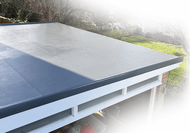 Flat Roof Banner - Roof (670x470), Png Download
