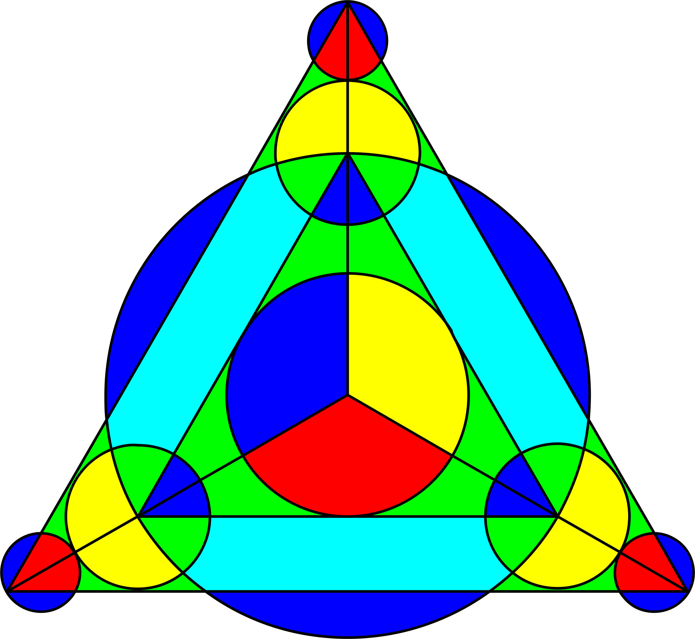 This Free Icons Png Design Of Abstract Triangles (2359x2168), Png Download