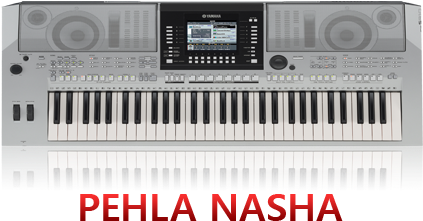 Udit Narayan Song Name - Yamaha Psr S710 (600x250), Png Download