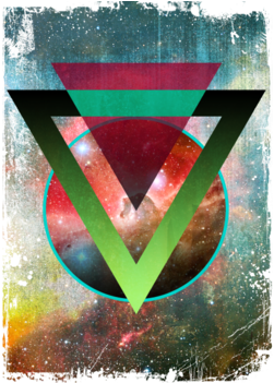 Triangle Abstract - Graphic Design (674x518), Png Download