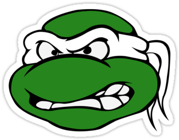 12 Ninja Turtle Faces Free Cliparts That You Can Download - Ninja Turtle Faces Png (375x360), Png Download