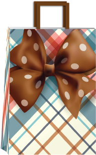 Bolsa P/regalo Romipack Moño Escocés - Gift (405x337), Png Download