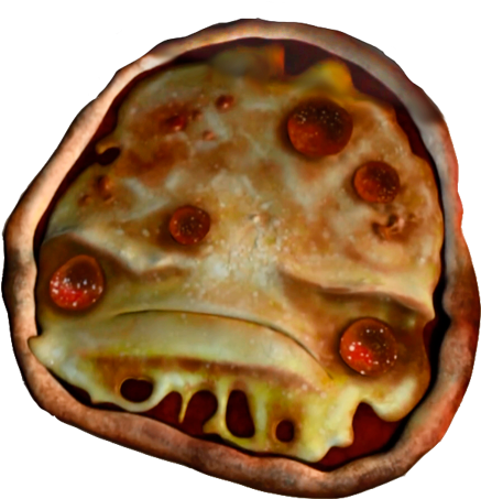 1 - Tmnt 2012 Pizza Minions (564x532), Png Download