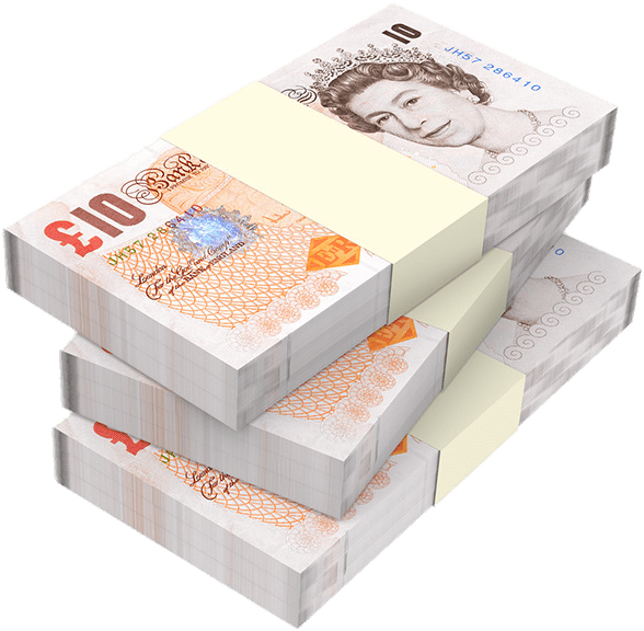 Download - British Money (600x586), Png Download