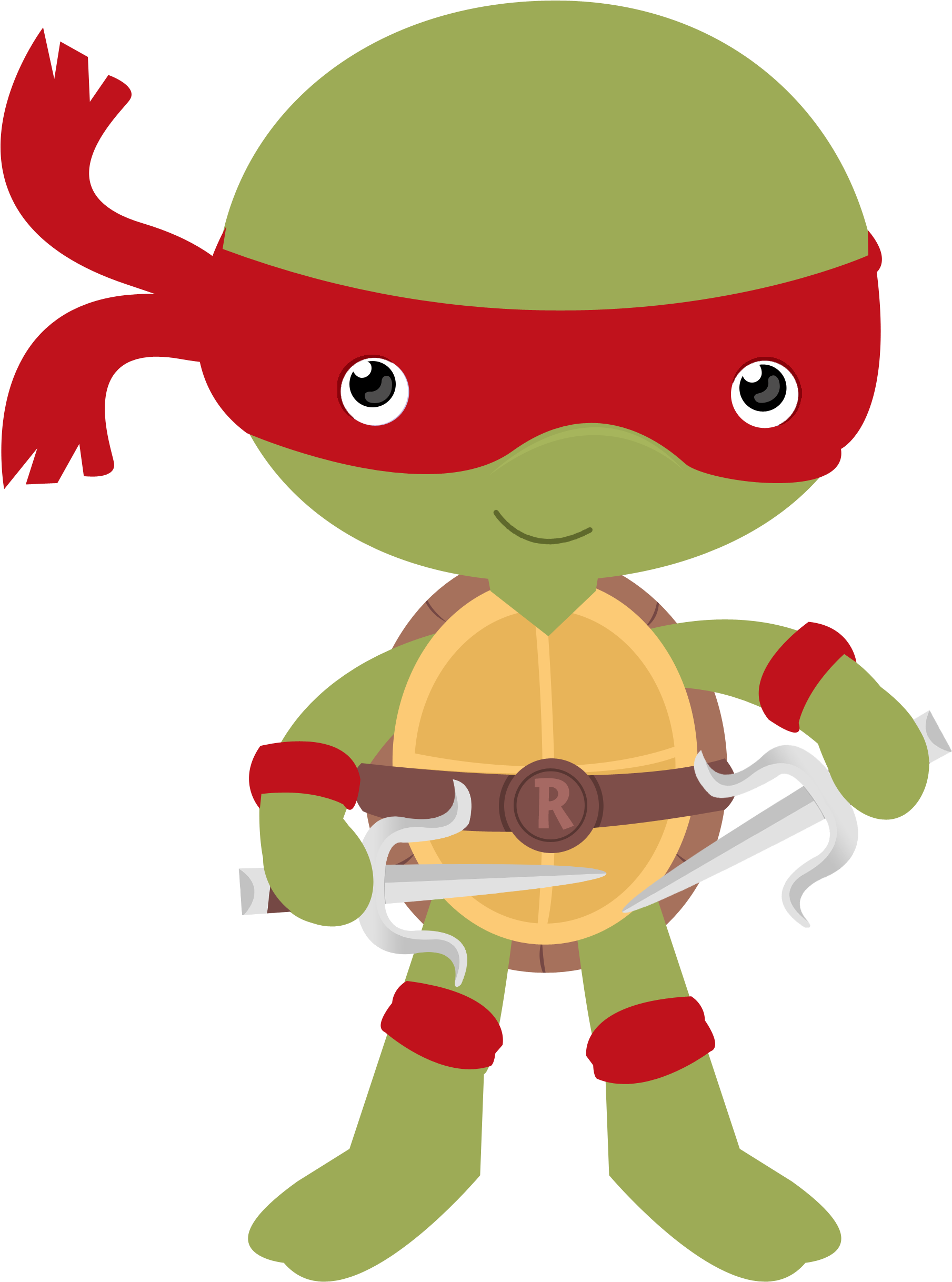 Download Ninja Turtles Clipart Baby Boy Tartarugas Ninjas Minus PNG Image with No Background