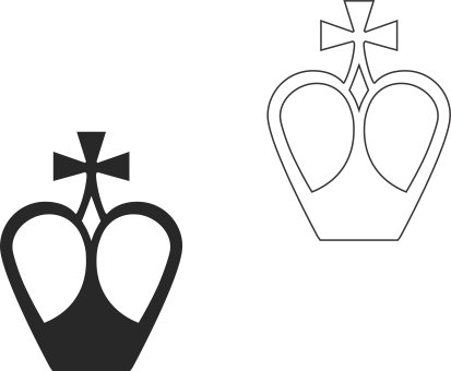 Molde De Coroa Para Eva Feltro E Artesanatos - Rosenthal Zauberflöte Cup & Saucer 4 Tall, Gold (413x340), Png Download