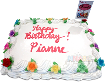 14×18 Ube Double Chiffon Cake - Ube Halaya (400x400), Png Download