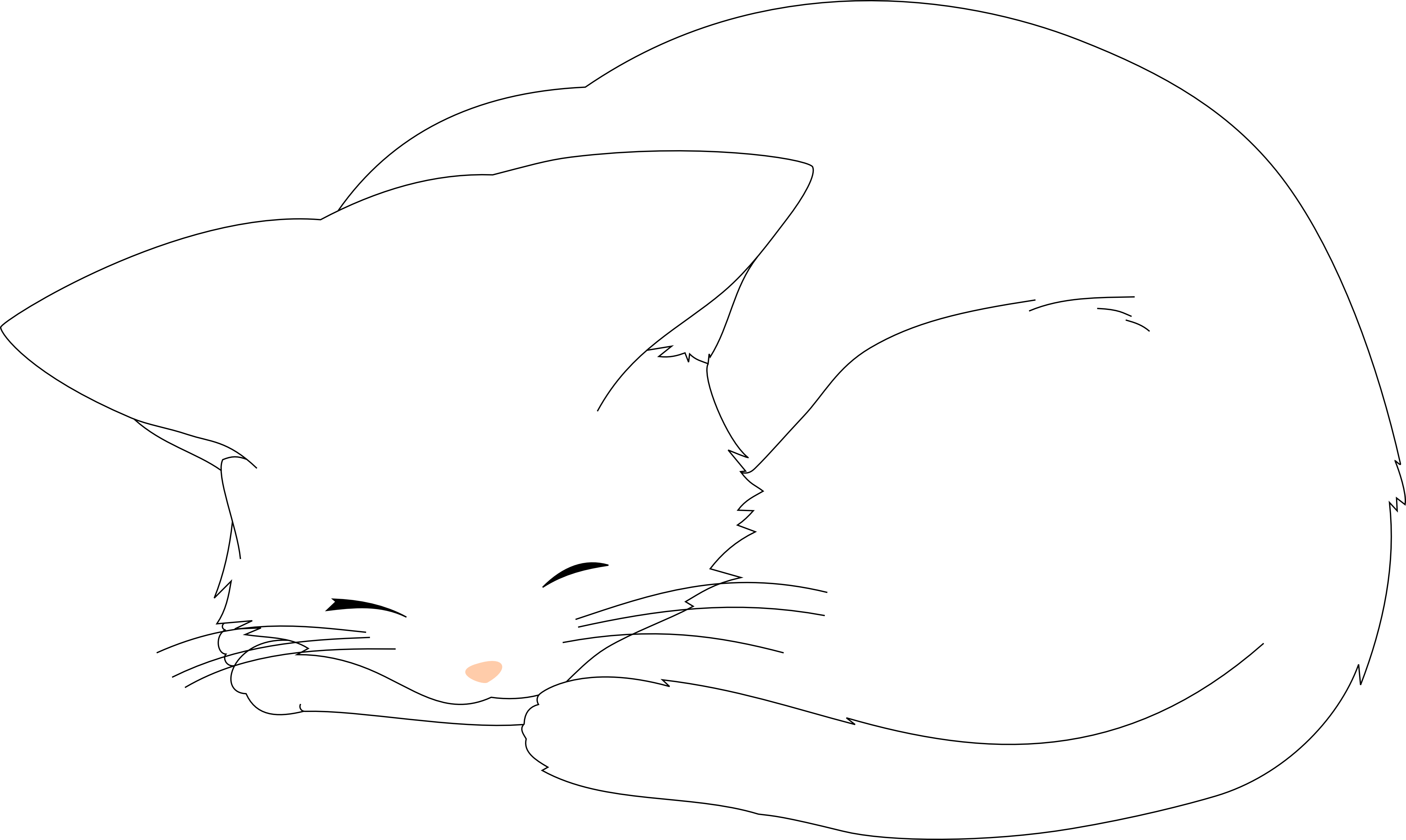 From Clannad By Prinzessinvegeta On Deviantart - Line Art (4523x2702), Png Download