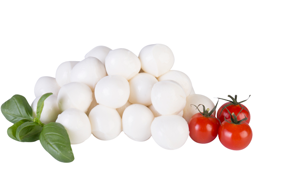 Ripe Organic Mozzarella Cheese - Mozzarella Ciliegine (600x400), Png Download