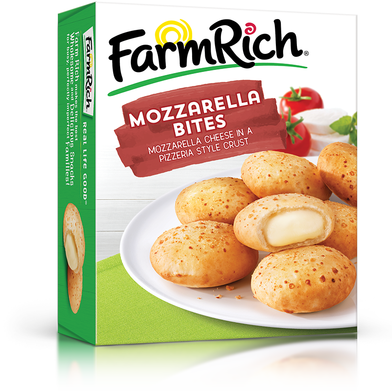 Mozzarella Bites - Farm Rich Cheese Curds (800x800), Png Download
