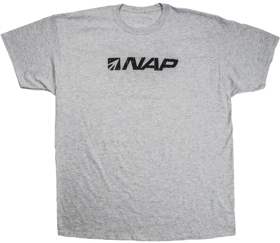 Nap Gray T-shirt - Active Shirt (1000x1000), Png Download