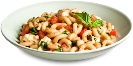 This Fresh Flavoured Pasta Dish Makes Use Of Seasonal - Veg Pasta Png (510x285), Png Download