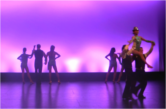 Mambo Groovin' Taught Workshops In Hawaii In 2015 And - Stage (582x384), Png Download