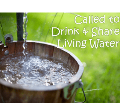 Called To Drink & Share Living Water - Dig The Well Before You Re Thirsty Quote (400x400), Png Download