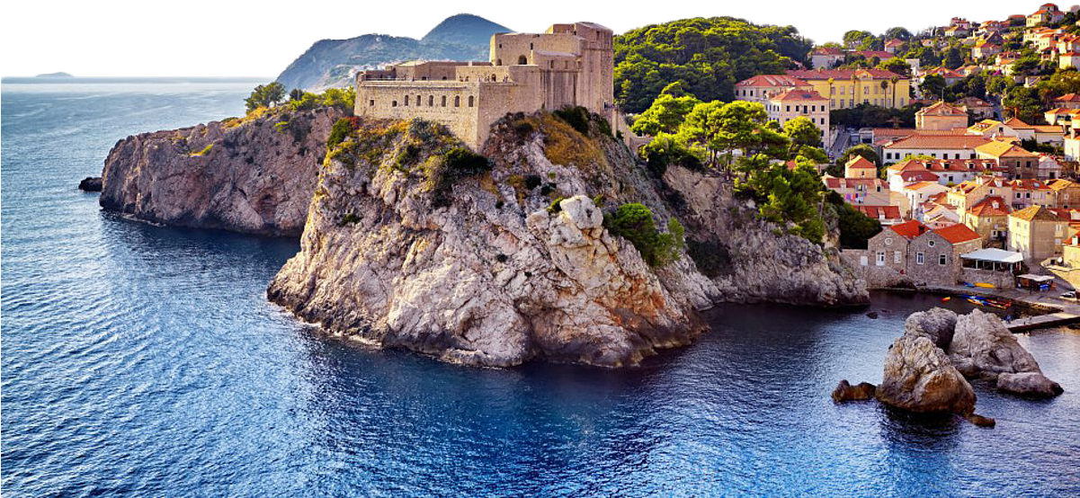 Walls Of Dubrovnik Png Image - Dubrovnik (1200x675), Png Download