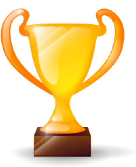 Golden Cup 3d Icon - Trophy Icon Png Gold (600x600), Png Download