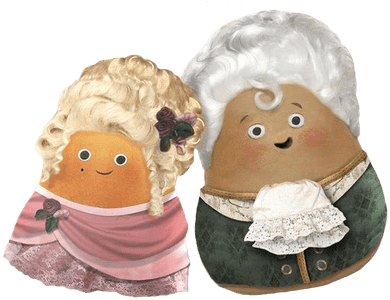 Small Potatoes French Style - Illustration (400x400), Png Download