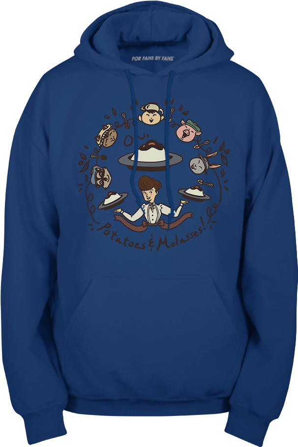 Potatoes And Molasses - Hoodie (1000x1000), Png Download