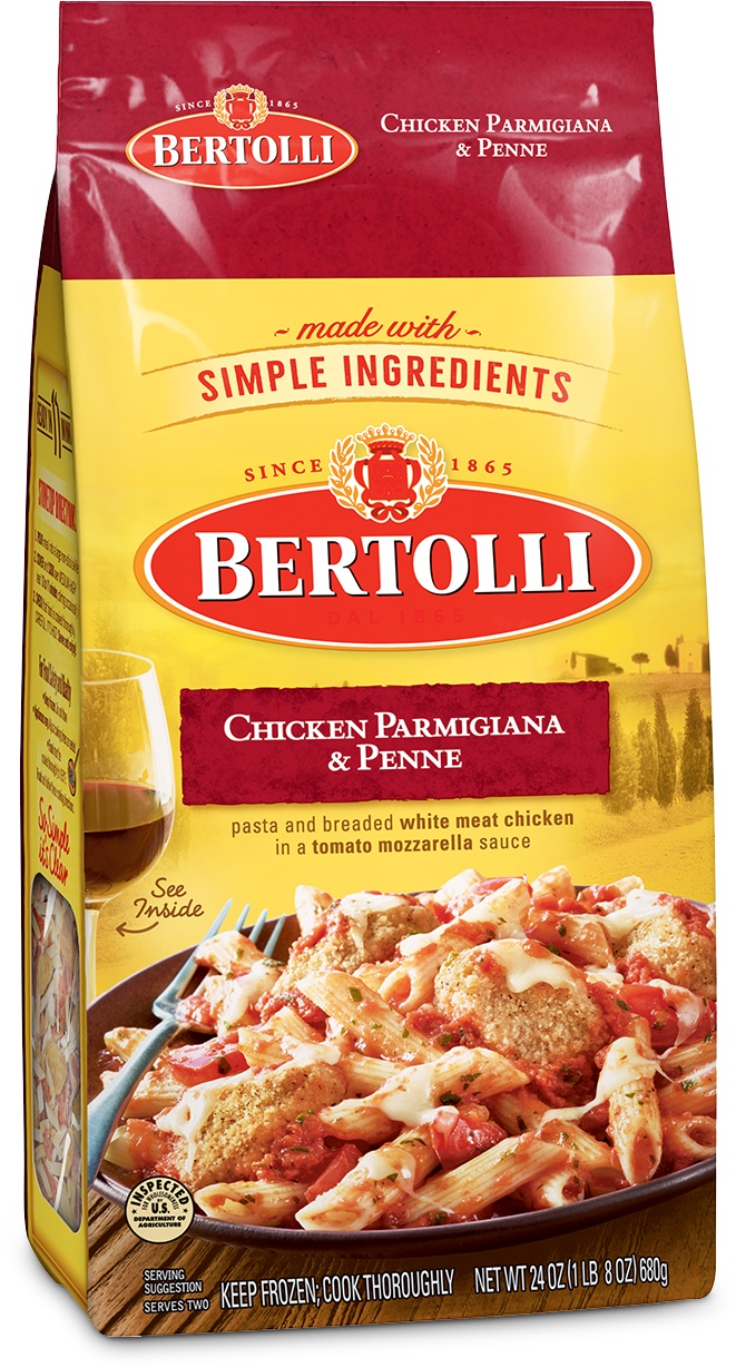 Bertolli Classic Chicken Carbonara - 24 Oz Bag (1320x1320), Png Download