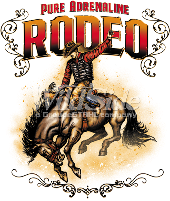 Pure Adrenaline Rodeo - Bronco (675x675), Png Download