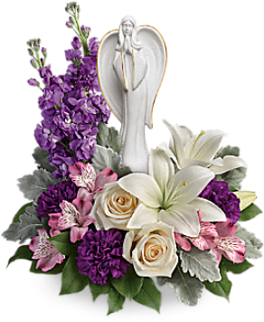 Beautiful Heart - Sympathy Flowers (370x370), Png Download