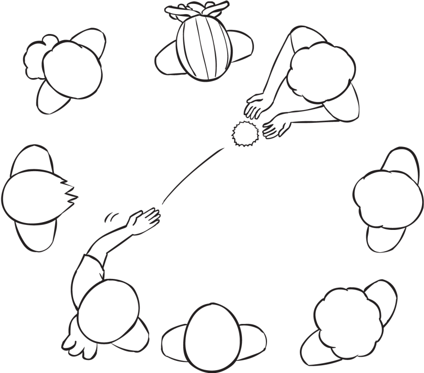 Warp Speed - Circle (1024x768), Png Download