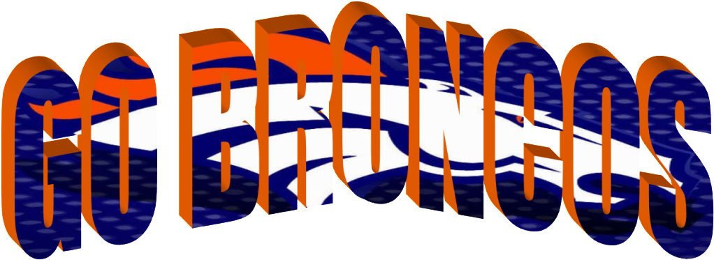 Broncos [archive] - Go Broncos (1023x380), Png Download