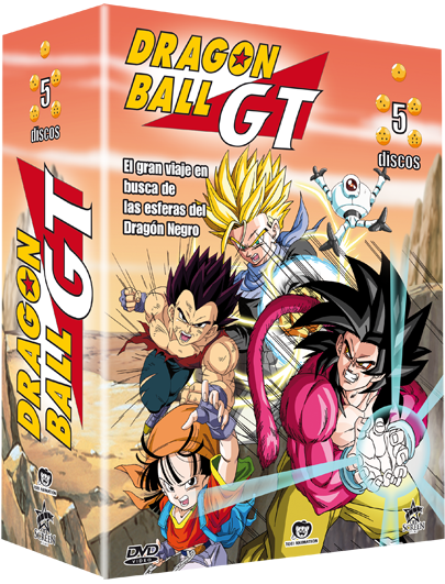 Dragon Ball Gt - Box 2 Dvd (418x541), Png Download