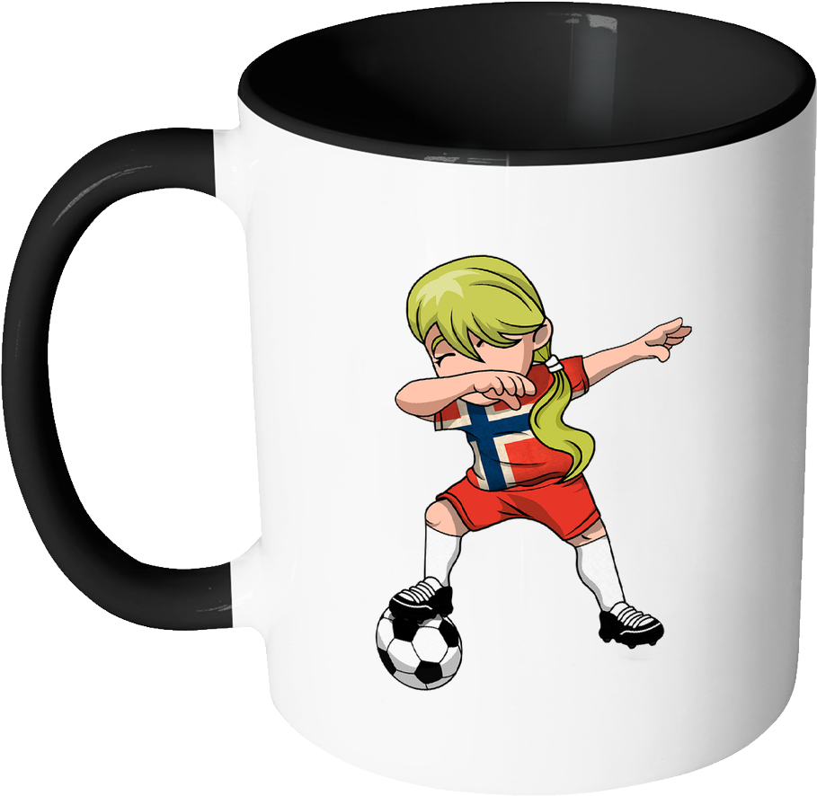 Norwegian Dabbing Soccer Girl - Working Harder Than An Ugly Stripper (1024x1024), Png Download