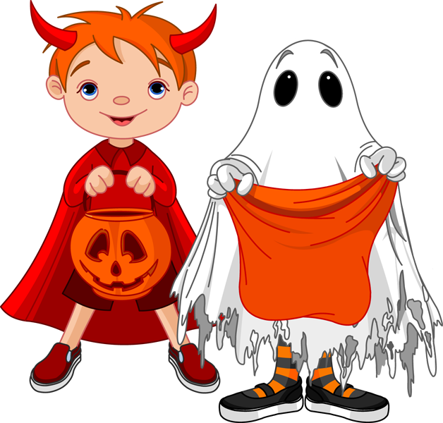 Hood Clipart Ghost - Wow Halloween Blank Journal [book] (628x600), Png Download