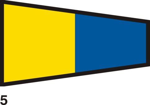 Maritime Flag Naval Ensign Dressing Overall - Maritime Flag (483x340), Png Download