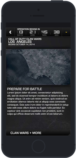 Iphone Cod Ghost 01 - Iphone (1000x528), Png Download