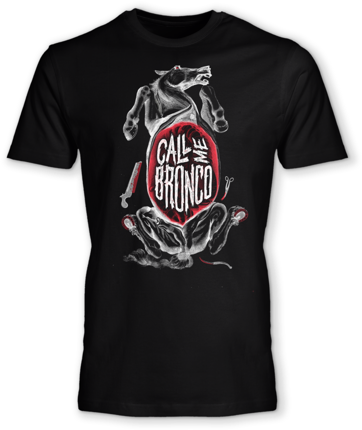 Bronco - T-shirt (1000x1000), Png Download