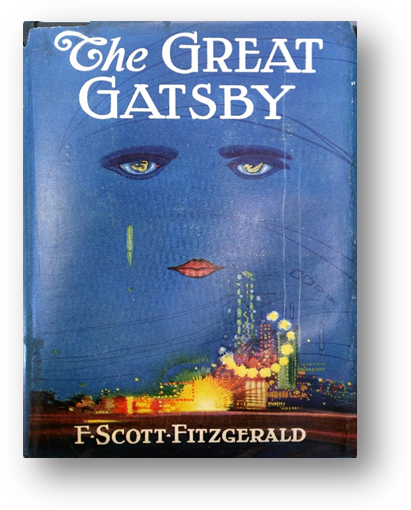 5 Must Read Books Of All Time F - Great Gatsby Book Cover (411x510), Png Download