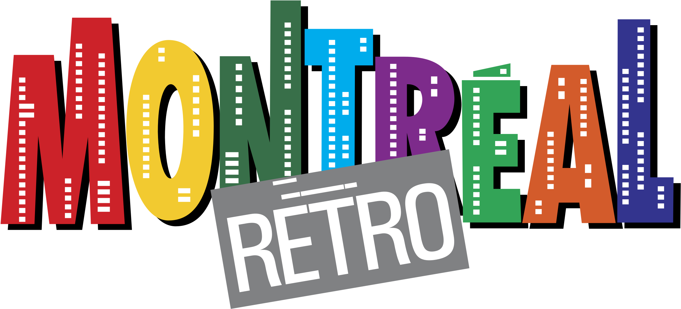 Montreal Retro Logo Png Transparent - Retro (2400x2400), Png Download