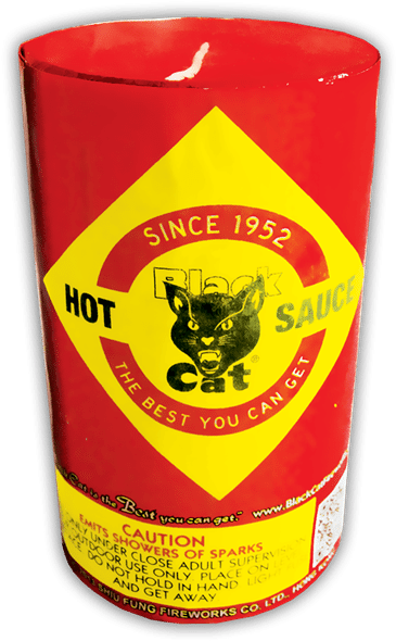 Hot Sauce Bc - Black Cat (600x600), Png Download