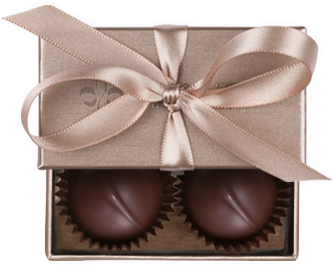 Box And Ribbon Colors - Caramel (520x350), Png Download