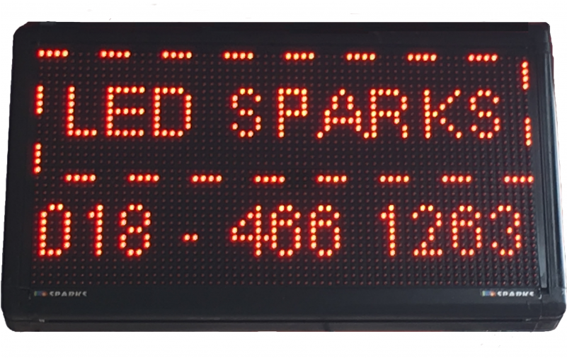 Led Display Board-red - Led Display (800x800), Png Download